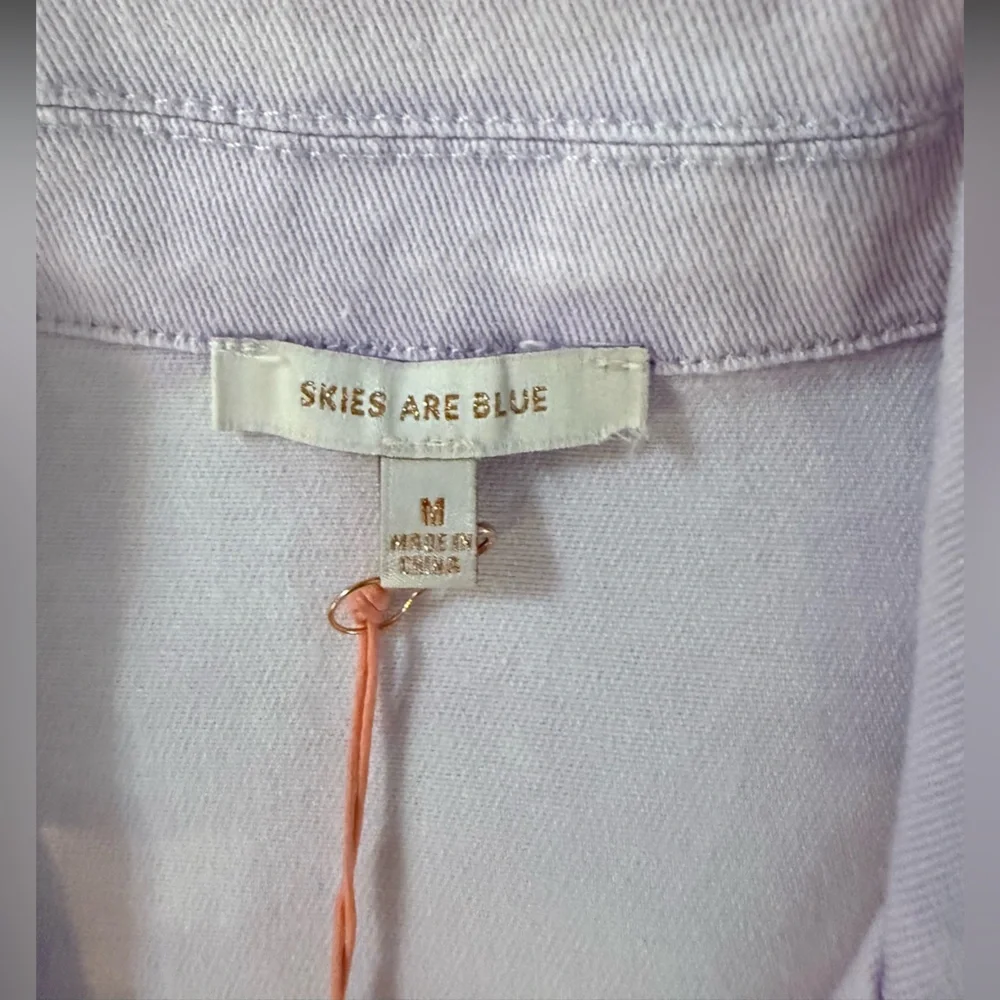 NWT Skies Are Blue Denim Jumpsuit size medium - Picture 2 of 5